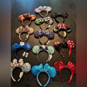 Disney Colorful Minnie Mouse Ear Headbands